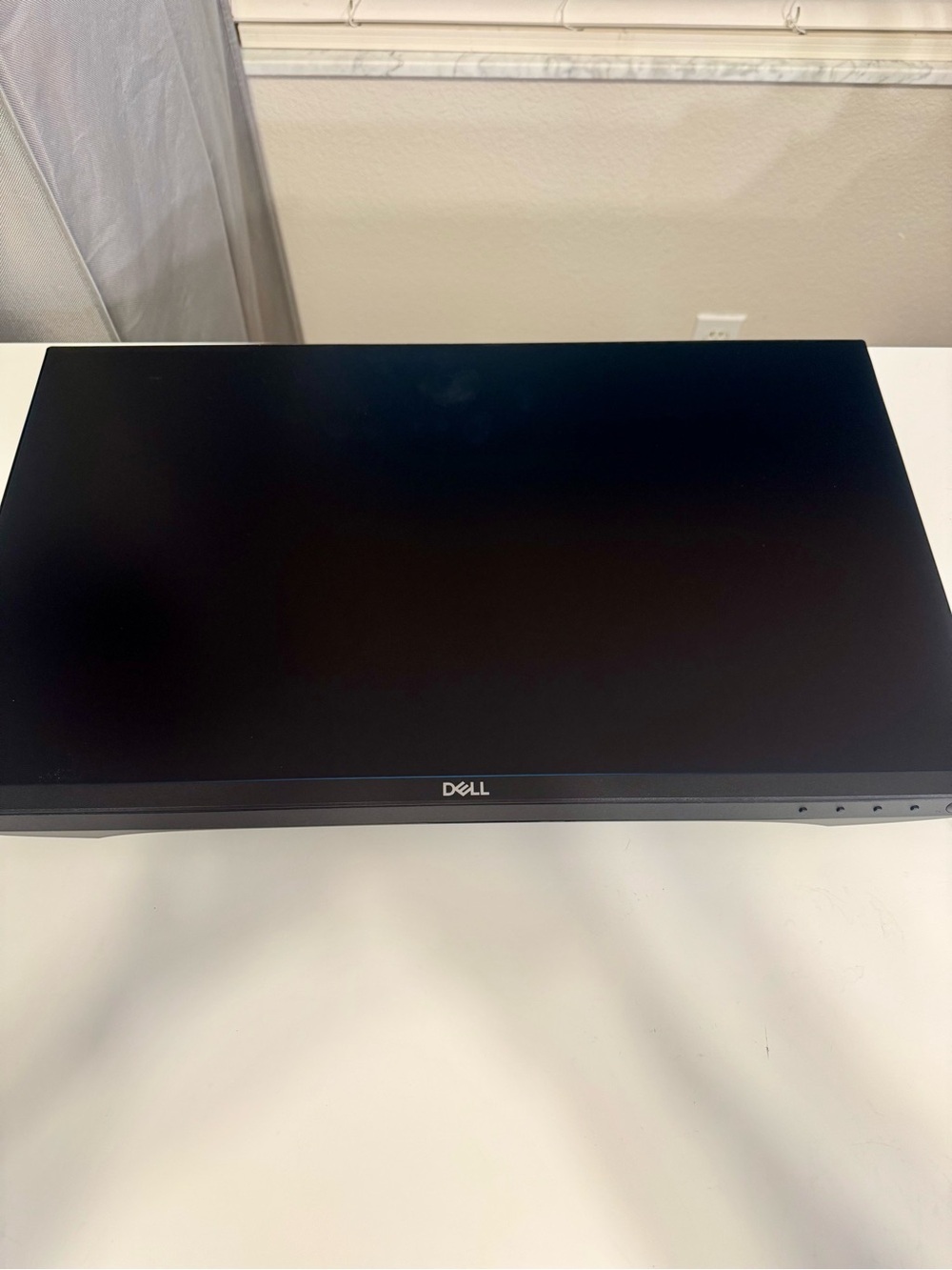 Dell Black Computer Monitor - Sleek Black Display 20 1/2x12 inches